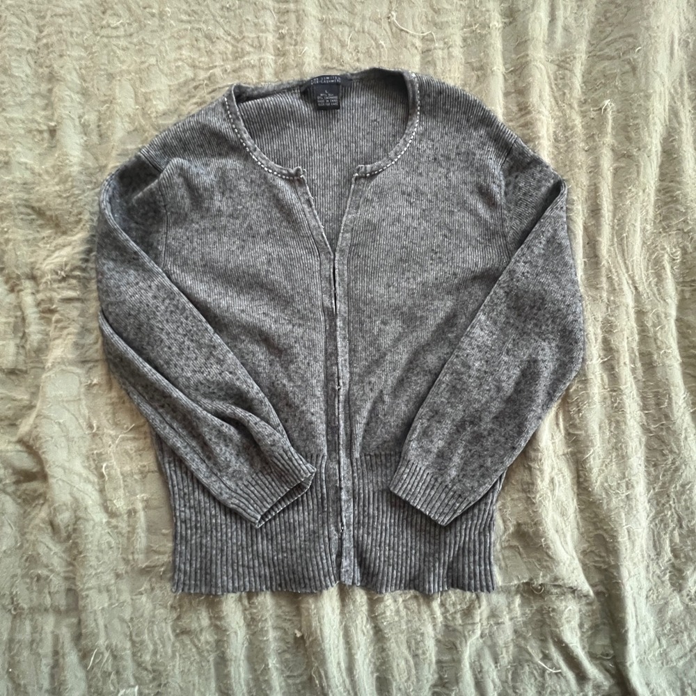 Vintage Y2K The Limited Women's Cashmere/ Silkk Blend Cardigan Sweater Size L
